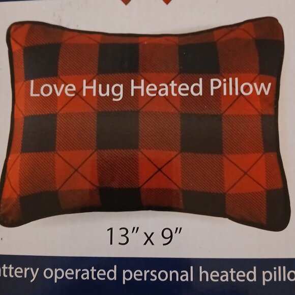 Micro Flannel Electric Battery Operated Mini Pillow 9 X 13 NIB - Picture 2 of 7